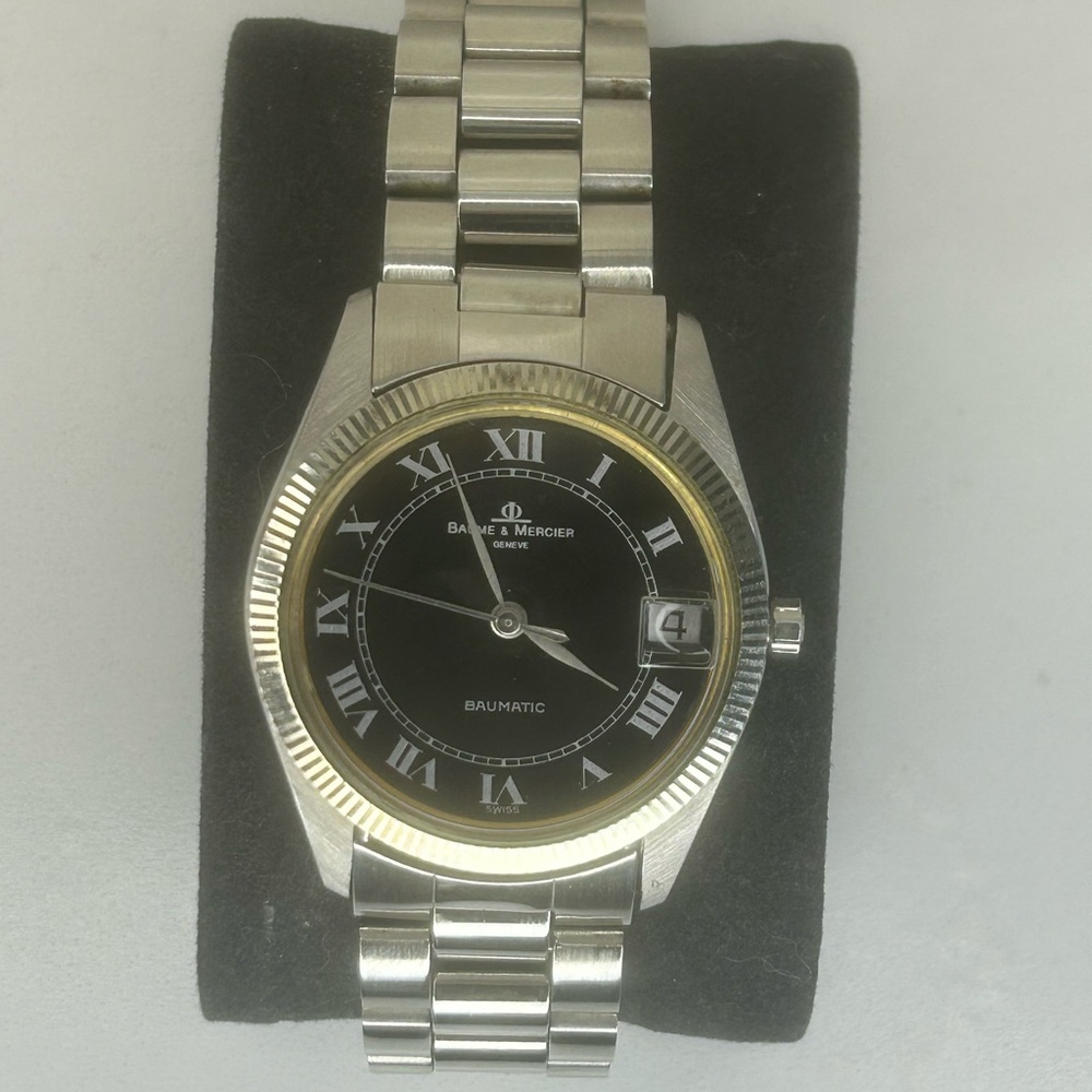 Baume & Mercier Swiss automatic micro rotor watch 1185